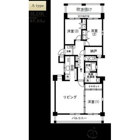 KENEDIX浦和元町(ケネディクスウラワモトチョウ) 部屋番号:A302